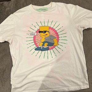 Off White Simpsons Tshirt